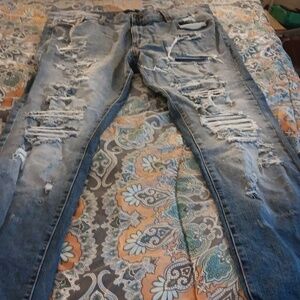 Men's jeans 👖 designer destroyed
